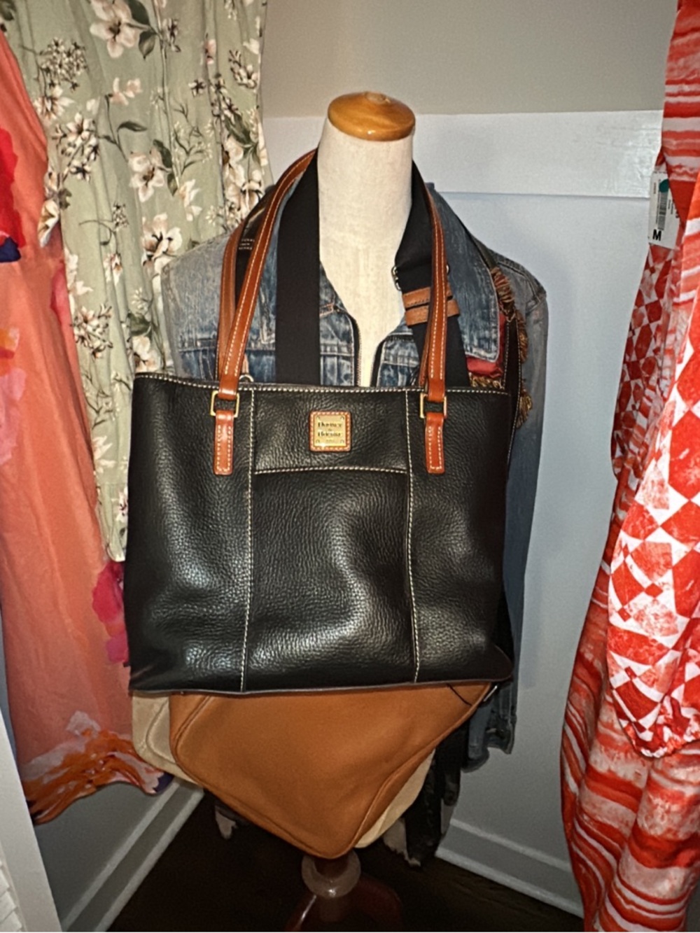 Dooney & Bourke, the Small Lexington Leather Shopper Tote Bag